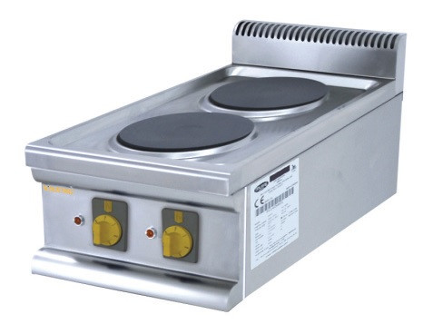 LEC-7010 BOILING TOP, ELECTRIC W. TWO PLATES