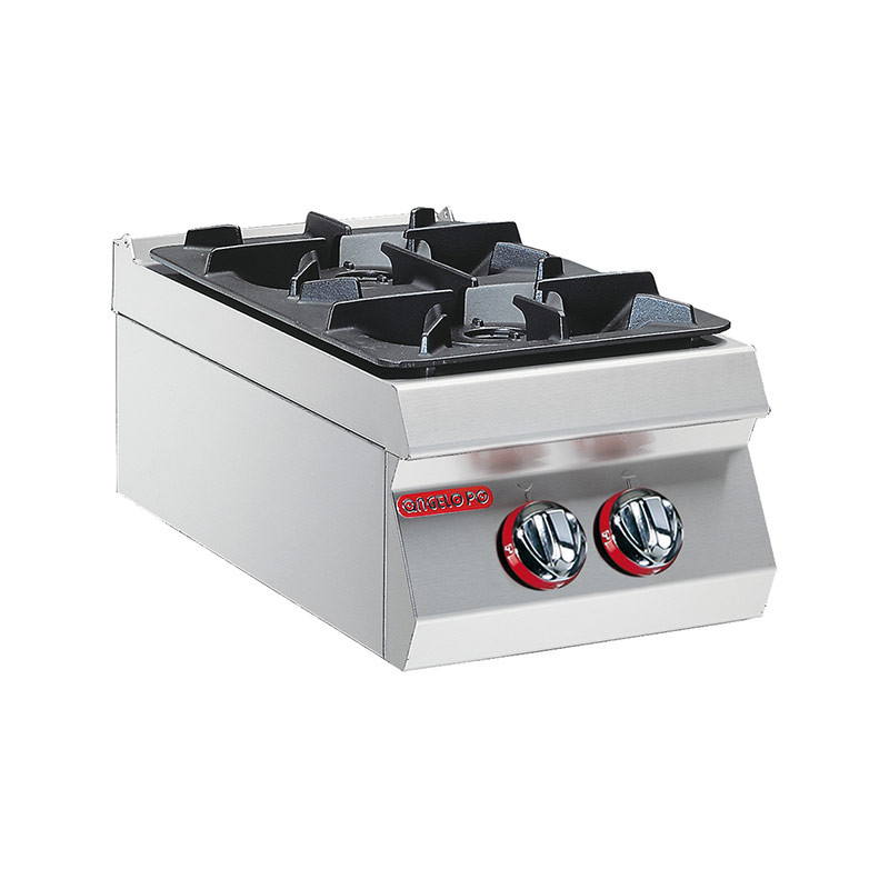 0G0FA0 COUNTER TOP GAS BOILING TABLE, TWO BURNERS