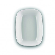 NJRO12 PORCELAIN RECTANGULAR OVAL PLATE