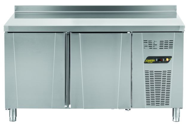 TPG-72-WOT COUNTER TYPE 2-DOORS GASTRONORM REFRIGERATOR - WITHOUT TOP