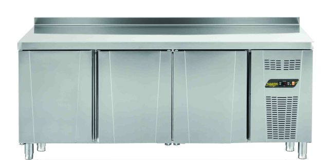 TPG-73-WOT COUNTER TYPE 3-DOORS GASTRONORM REFRIGERATOR - WITHOUT TOP