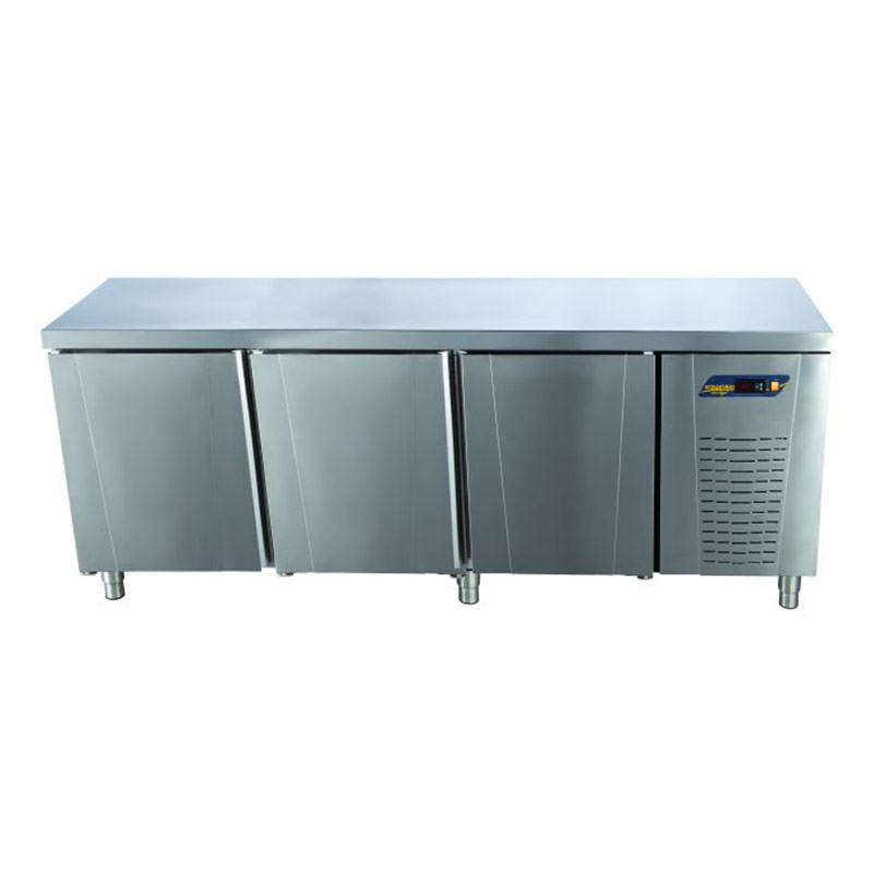 TPP-83-WOBS COUNTER TYPE 3-DOORS PATISSERIE REFRIGERATOR - WITHOUT BACKSPLASH