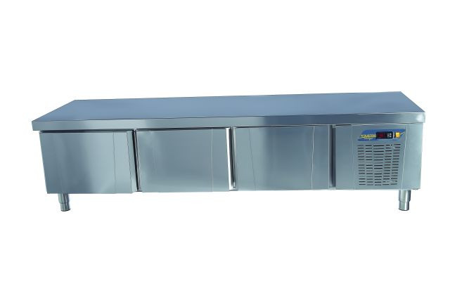 TNG-74-L UNDER-COUNTER GASTRONORM DEEP FREEZER  - 4 DRAWERS