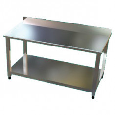 NT-8180-BS TABLE INOX DE TRAVAIL AVEC ÉTAGÈRE BASSE